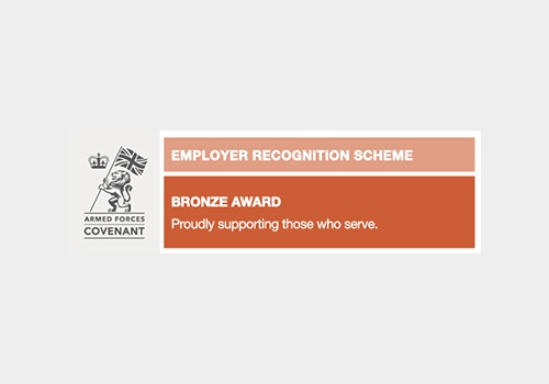 Armed forces covenant bronze logo